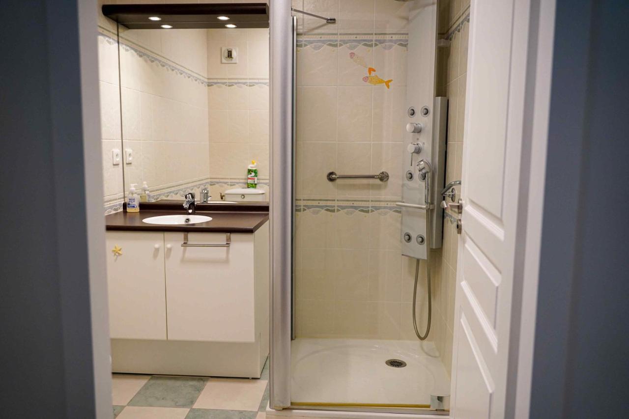 Grand Et Luxueux Appartement Lumineux 4 Pers Vue Mer Wifi Inclus Quiberon Luaran gambar