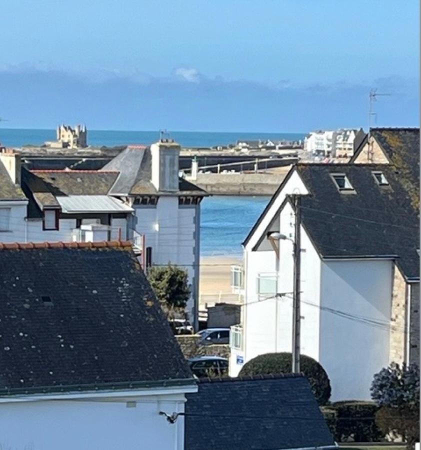 Grand Et Luxueux Appartement Lumineux 4 Pers Vue Mer Wifi Inclus Quiberon Luaran gambar